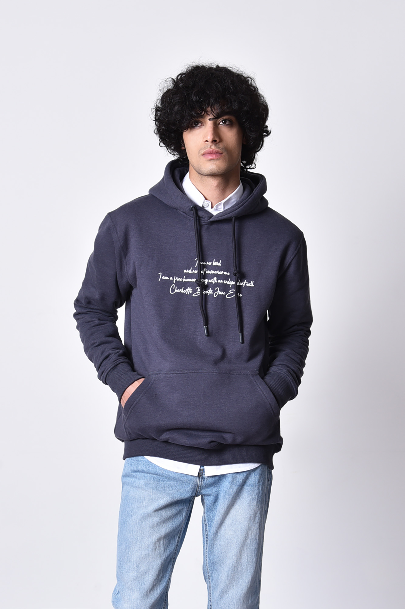 هودی لوز فیت چاپی