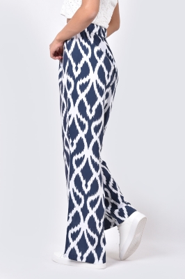 شلوار واید پارچه ای