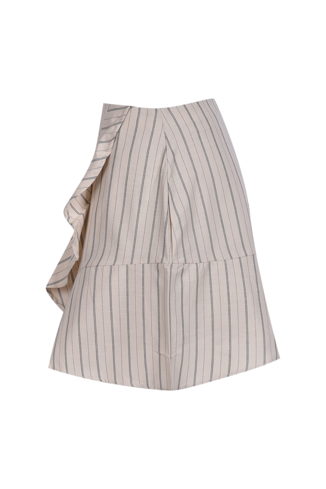 دامن کوتاه حلزونی راه راه