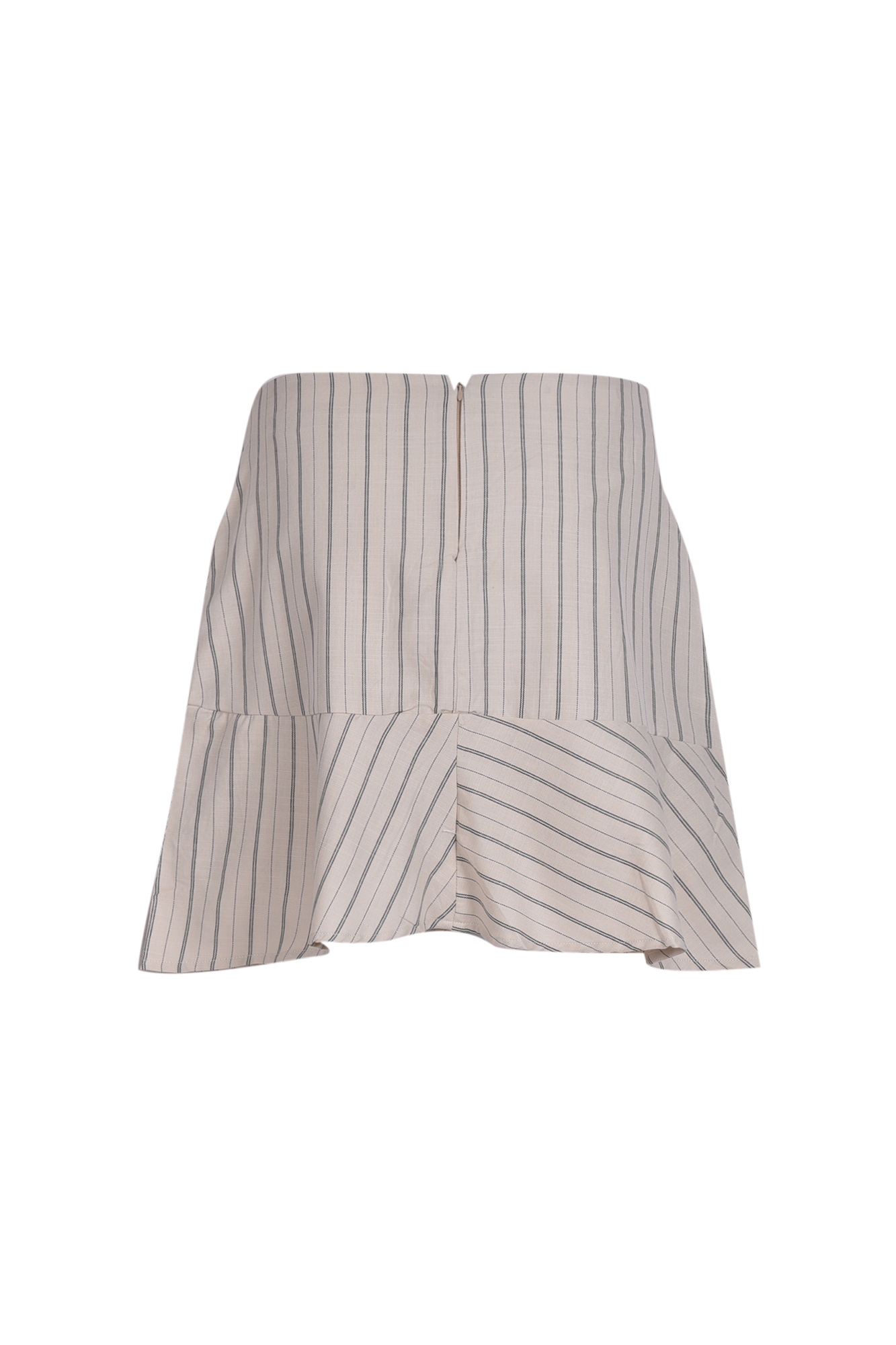 دامن کوتاه حلزونی راه راه