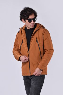 کاپشن کوتاه ساده مردانه