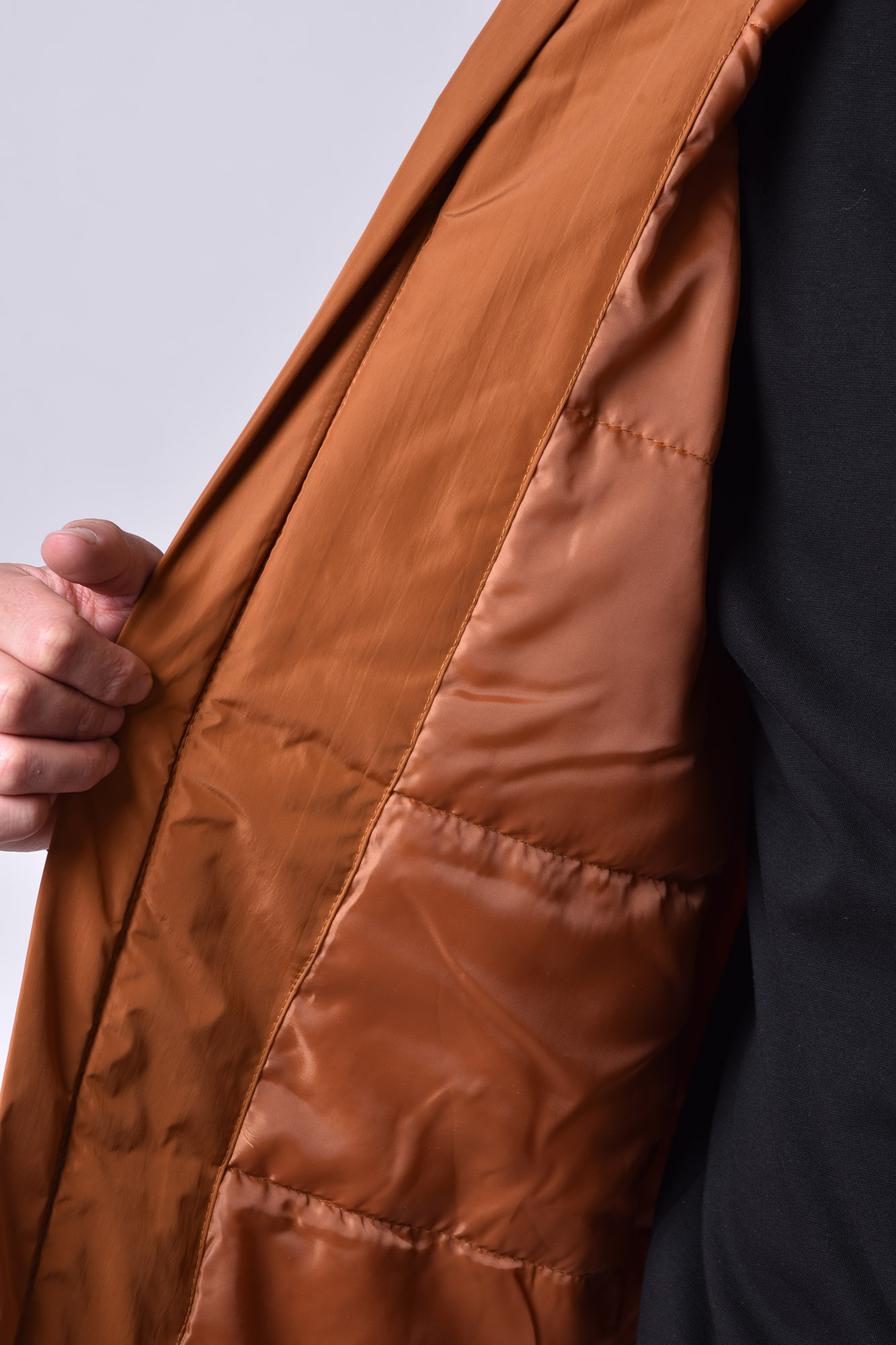 کاپشن کوتاه ساده مردانه