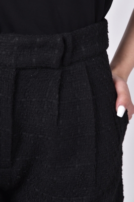 شلوارک پشمی پیلی دار