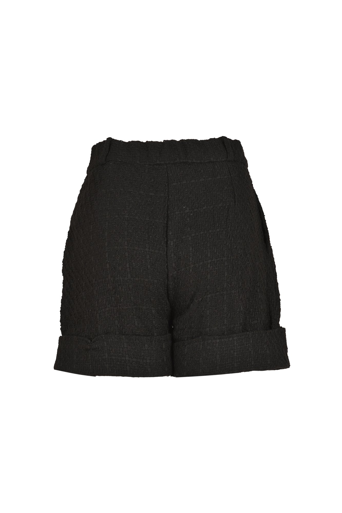 شلوارک پشمی پیلی دار