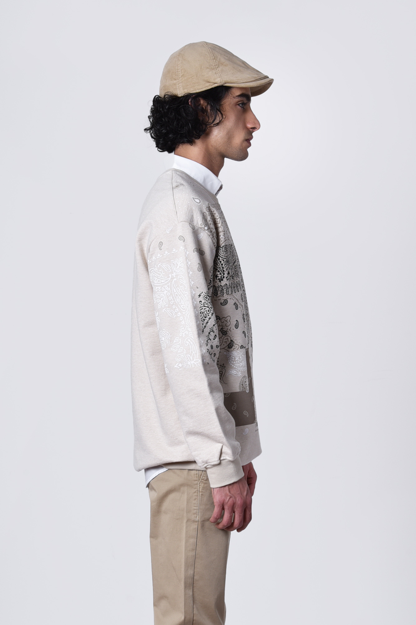 تیشرت آستین بلند دورس چاپی