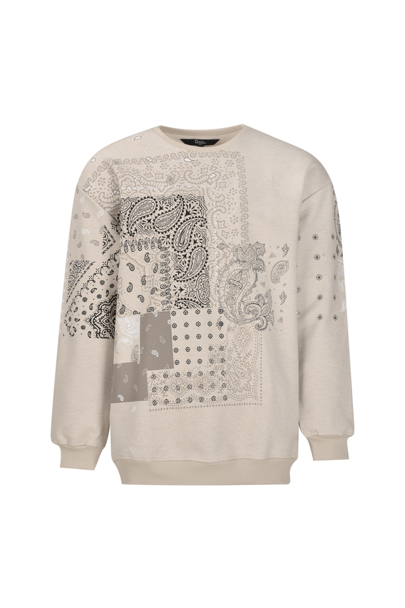 تیشرت آستین بلند دورس چاپی