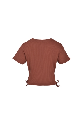 تیشرت کراپ گتردار