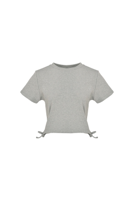 تیشرت کراپ گتردار