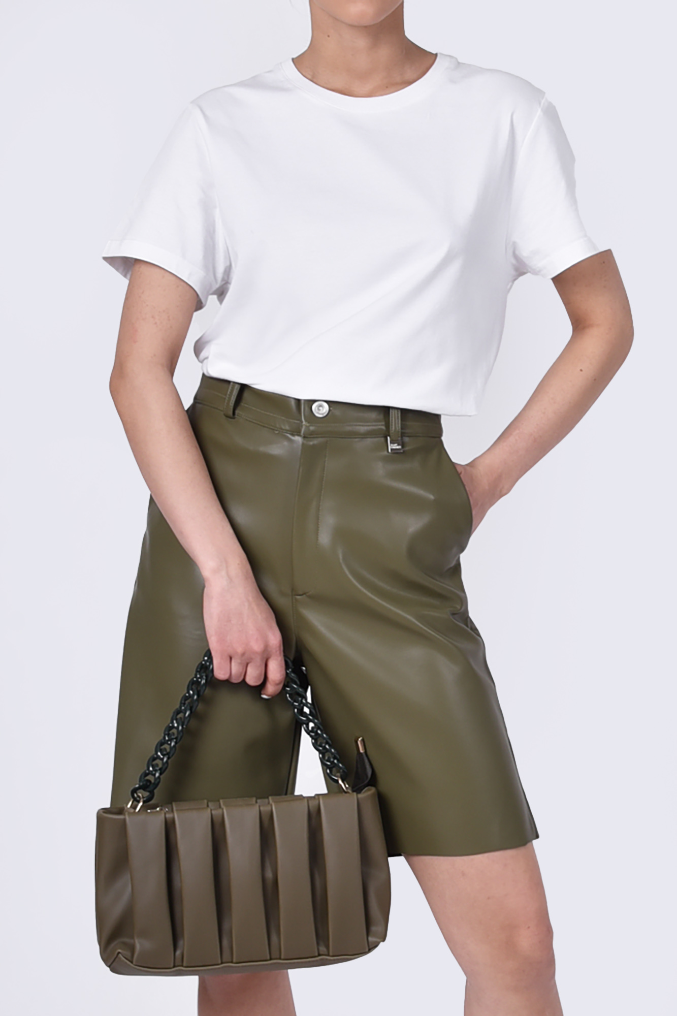 شلوارک چرم ترندی