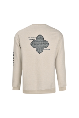 تیشرت آستین بلند چاپ دار