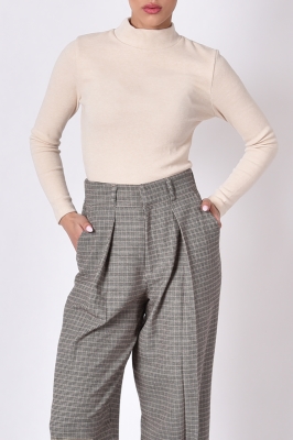 تیشرت آستین بلند اسلیم کراپ