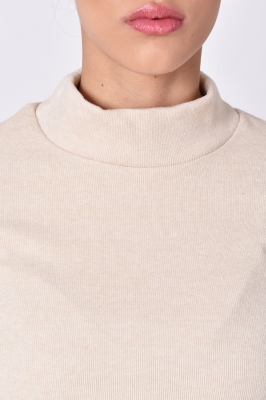 تیشرت آستین بلند اسلیم کراپ