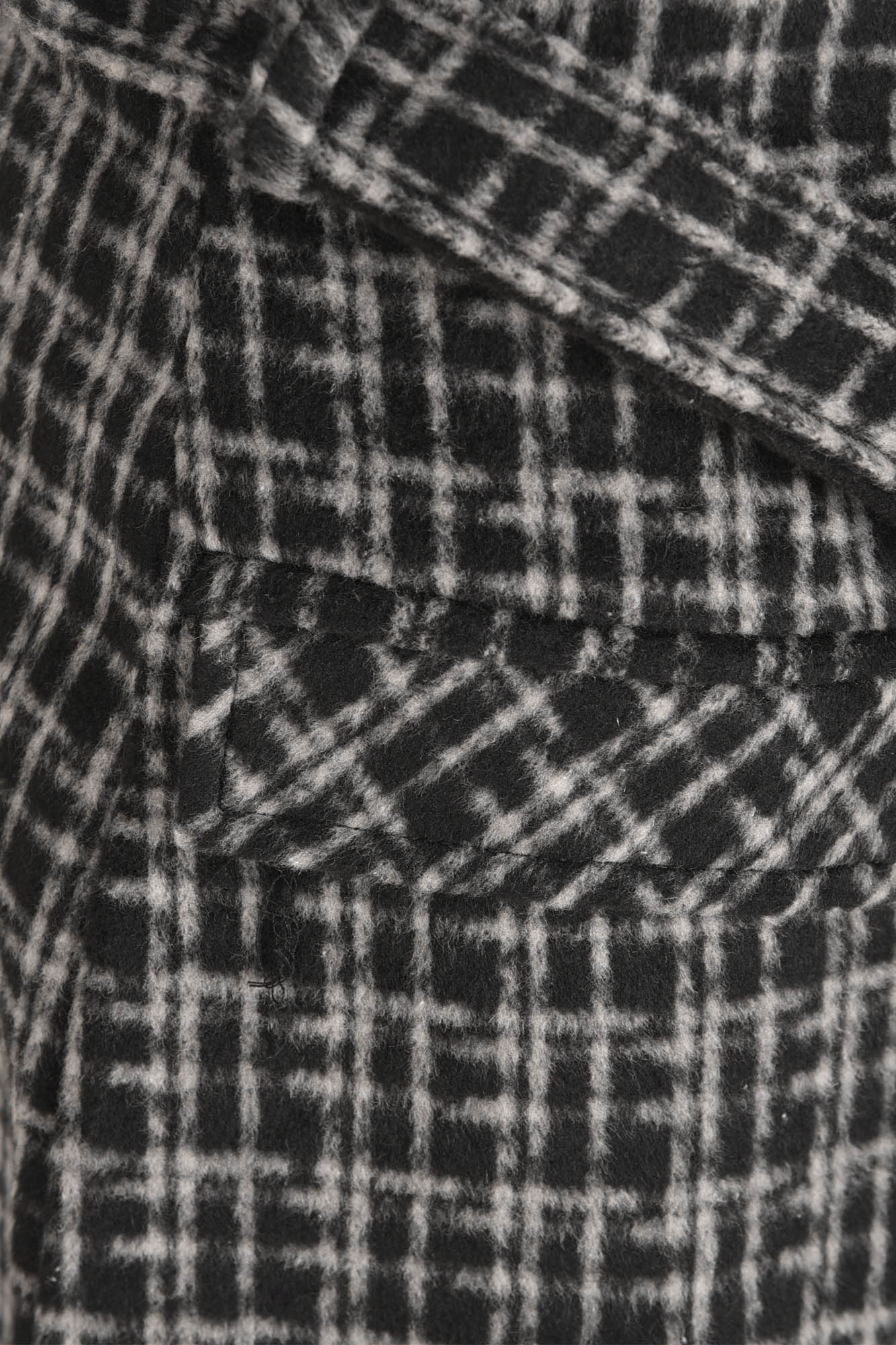 دامن پشمی پیلی دار چهار خانه