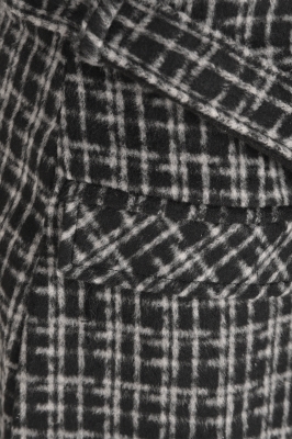 دامن پشمی پیلی دار چهار خانه