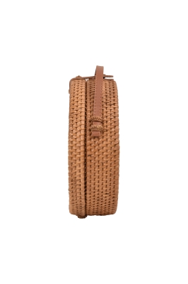 کیف دوشی حصیری ساده