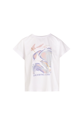 تیشرت آستین کوتاه چاپی لوز