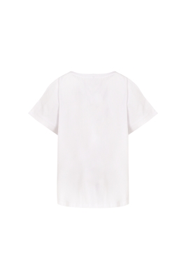 تیشرت آستین کوتاه چاپی لوز