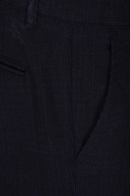 شلوار پارچه ای چهارخانه اسلیم فیت