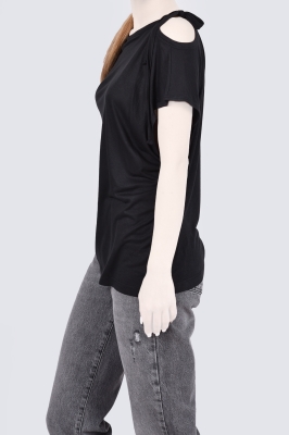 تیشرت آستین کوتاه کات اوت