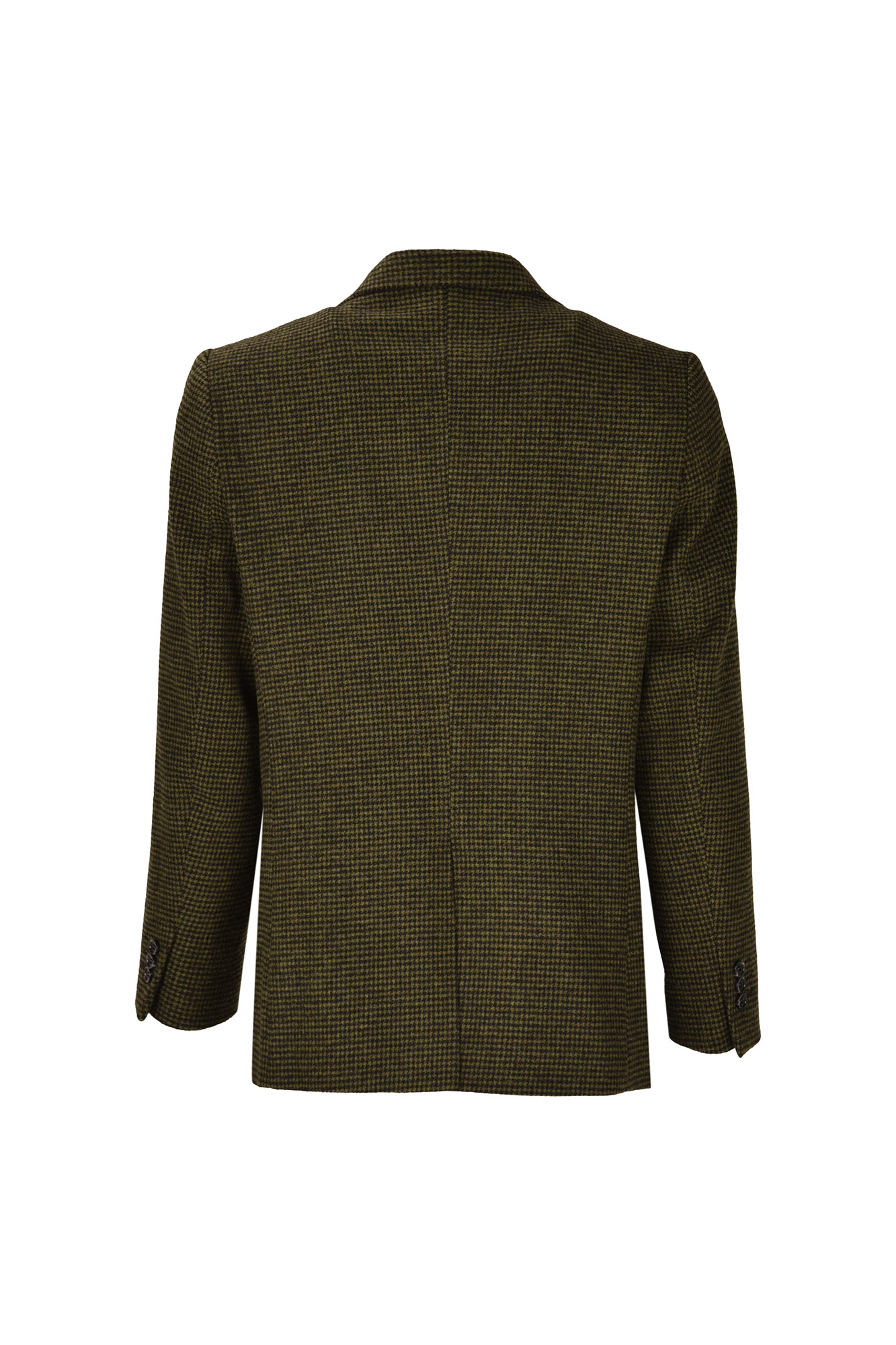 کت پشمی چهارخانه