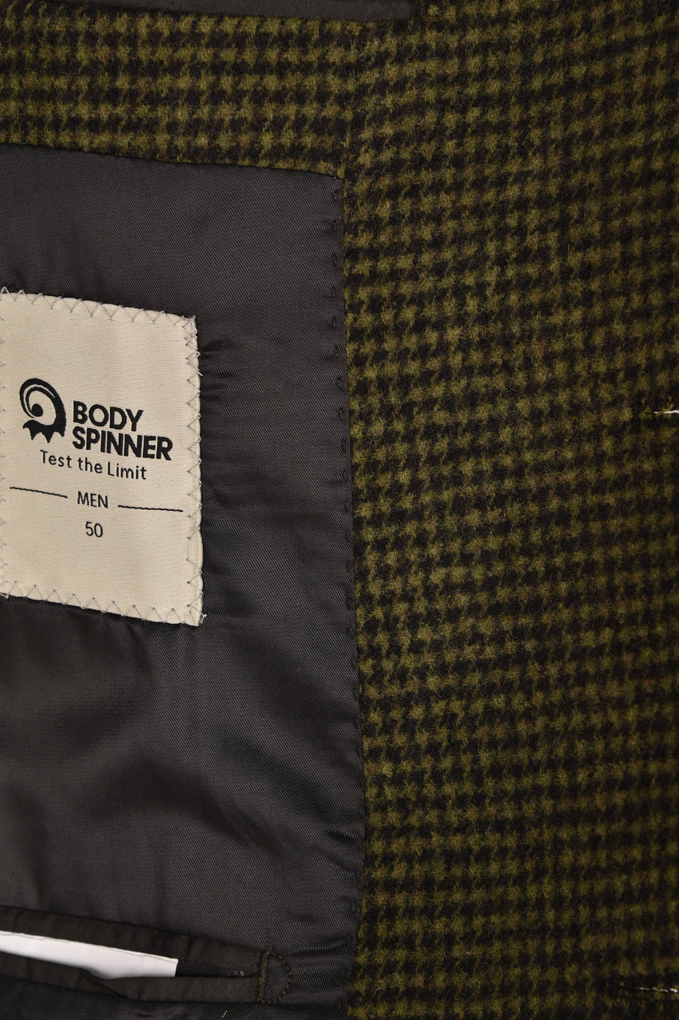 کت پشمی چهارخانه