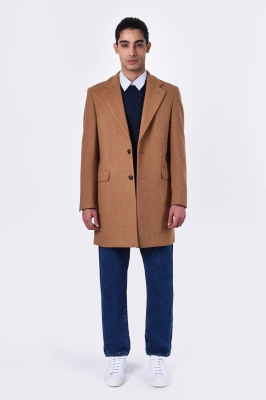 پالتو یقه انگلیسی پشمی