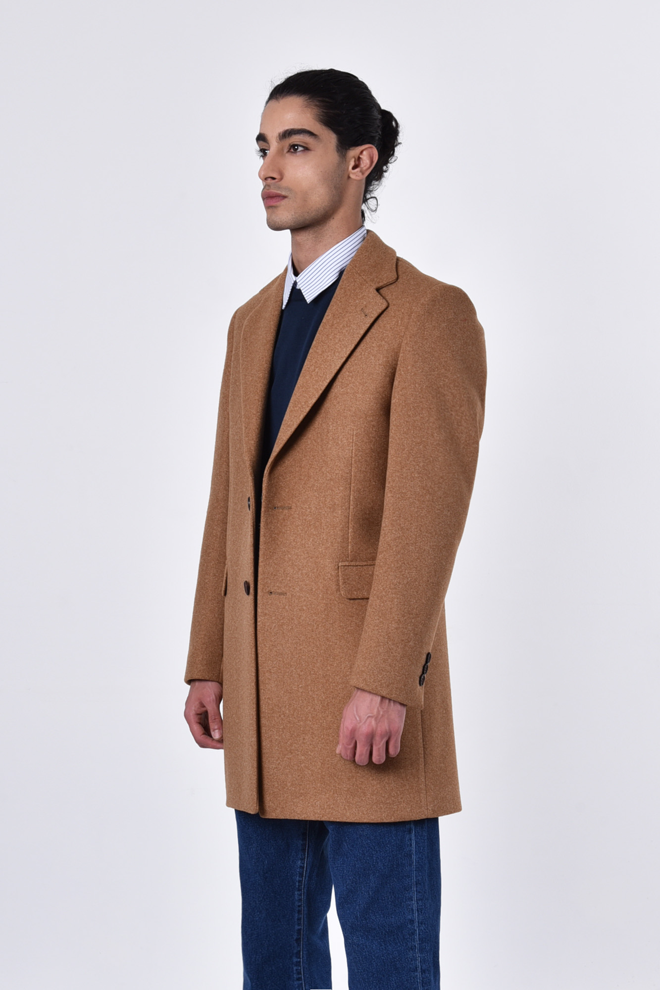 پالتو یقه انگلیسی پشمی