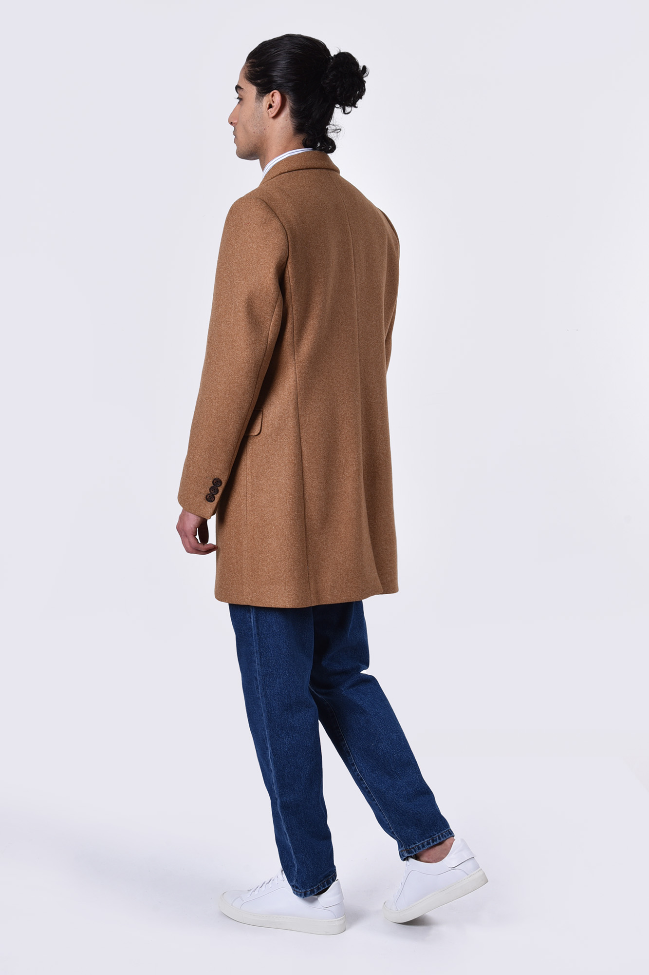 پالتو یقه انگلیسی پشمی