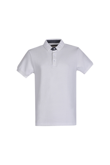 پولوشرت آستین کوتاه جودون بافت دار