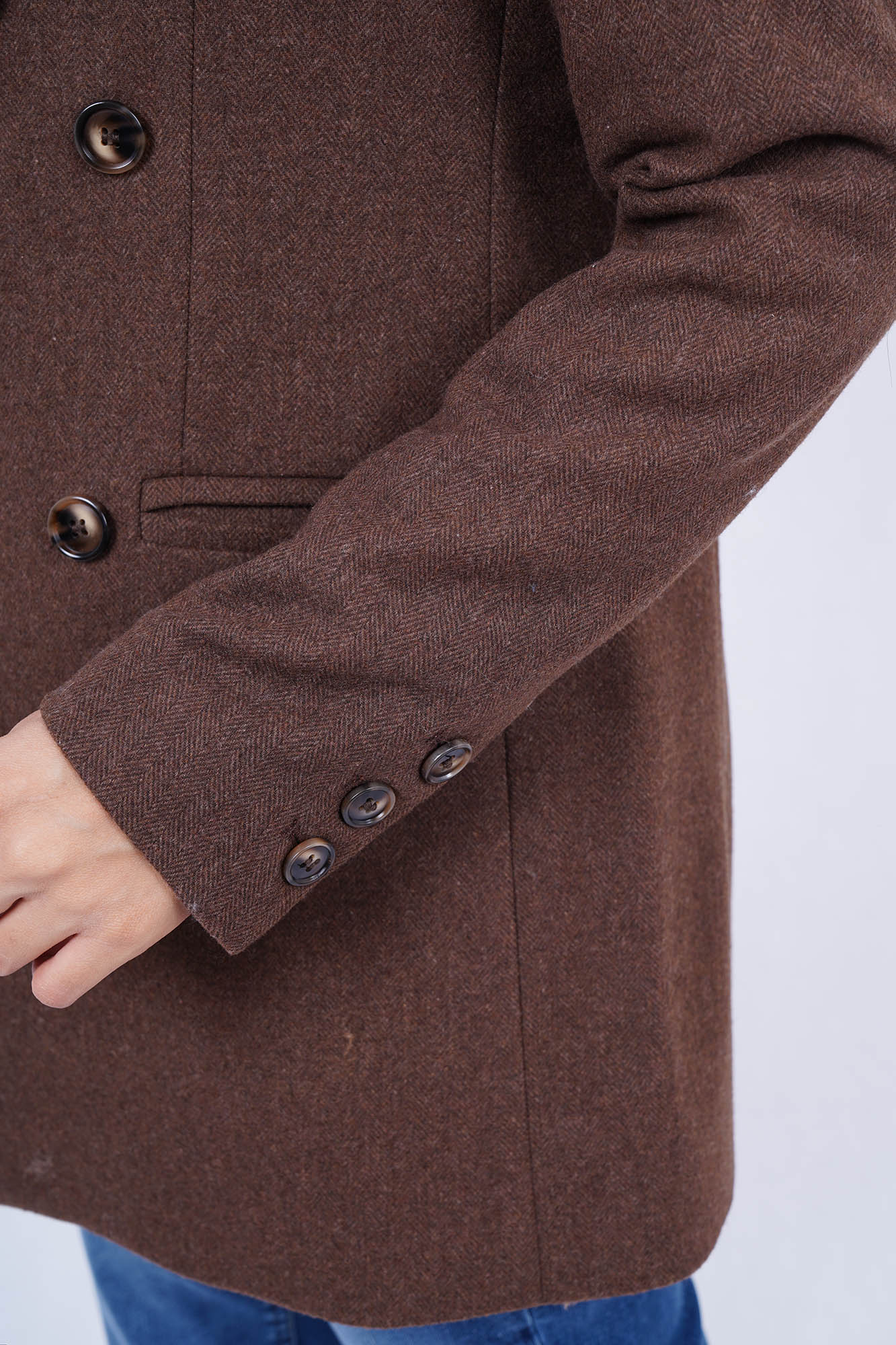 کت بلیزر پشمی جناقی