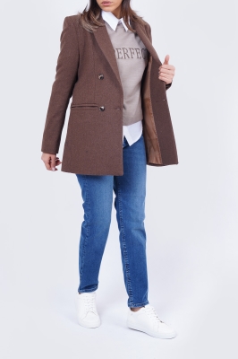 کت بلیزر پشمی جناقی