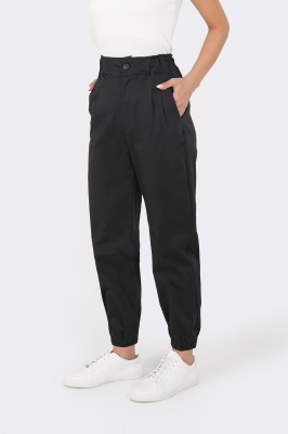 شلوار جاگر پیلی دار