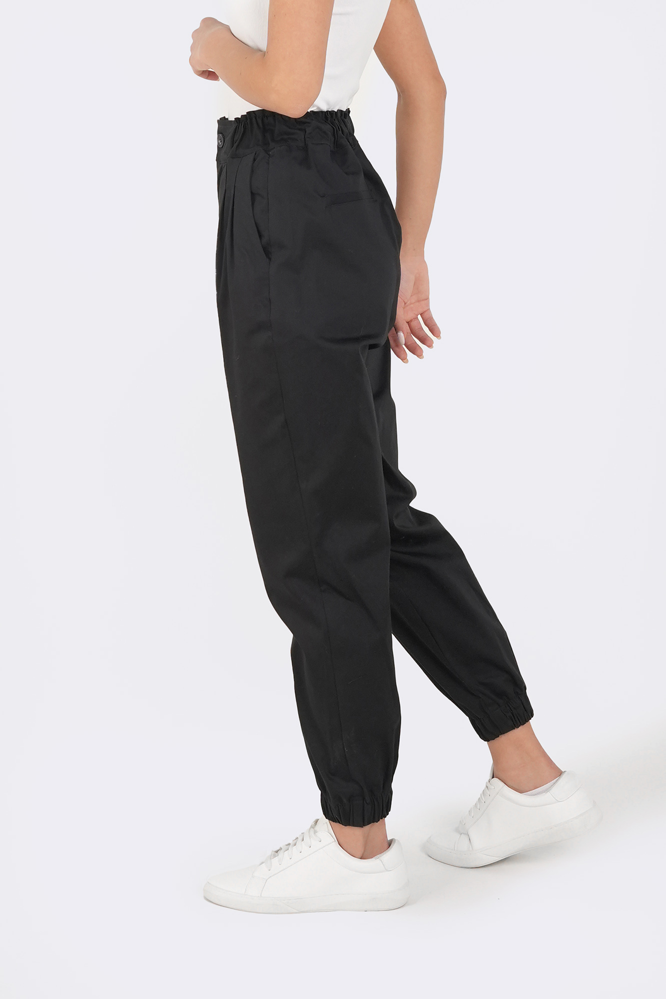 شلوار جاگر پیلی دار