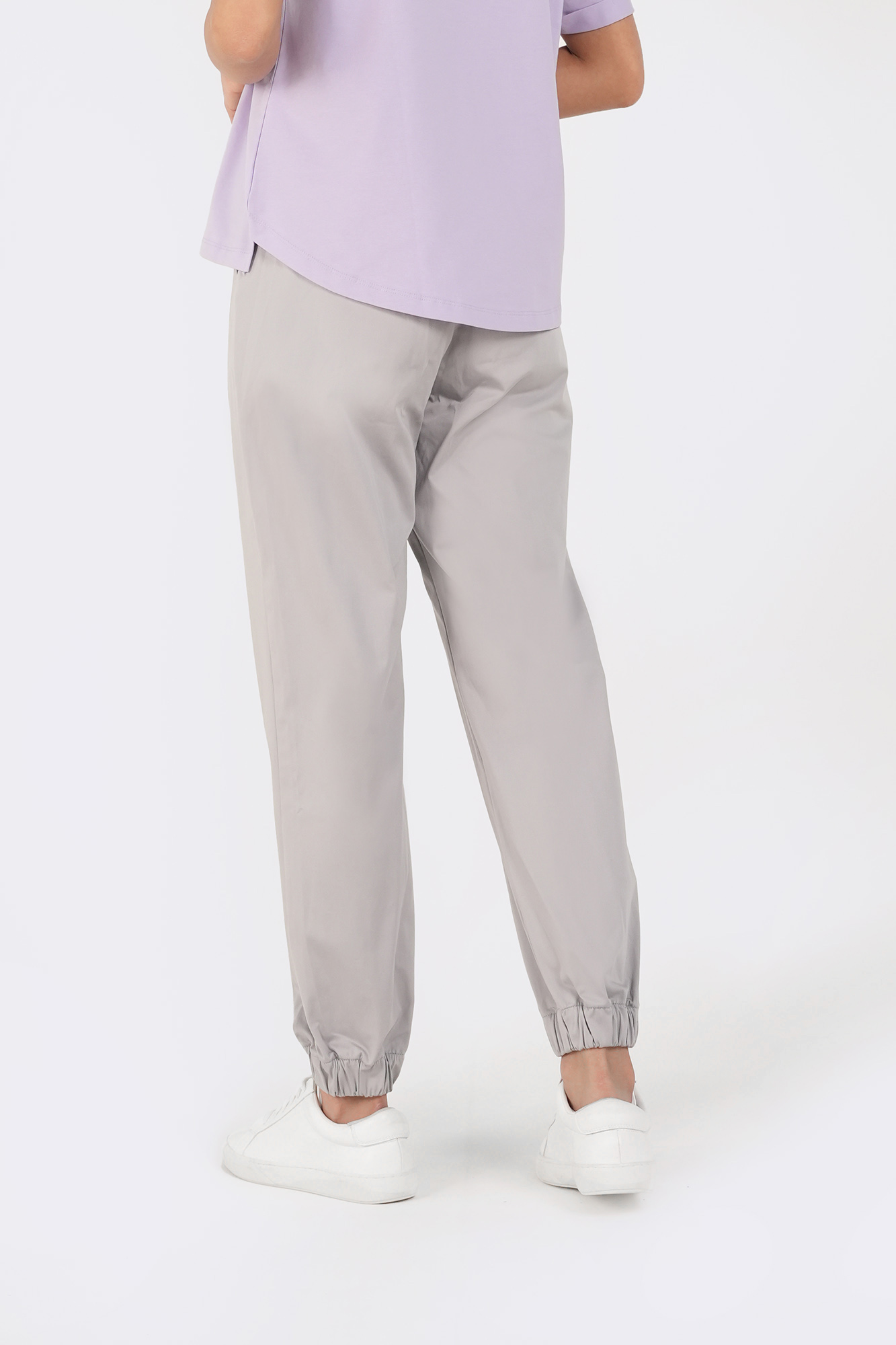 شلوار جاگر پیلی دار