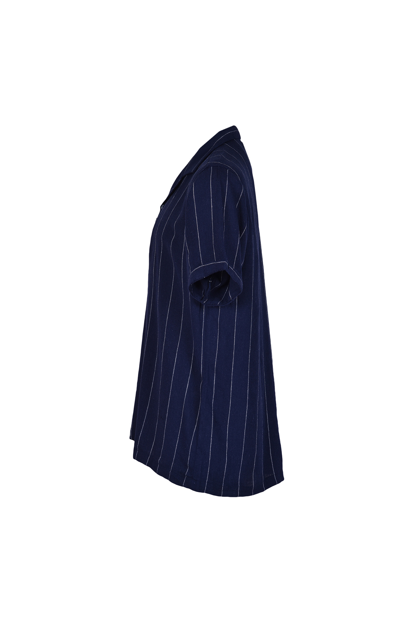 پیراهن آستین کوتاه راه راه