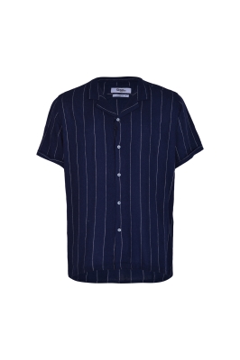 پیراهن آستین کوتاه راه راه