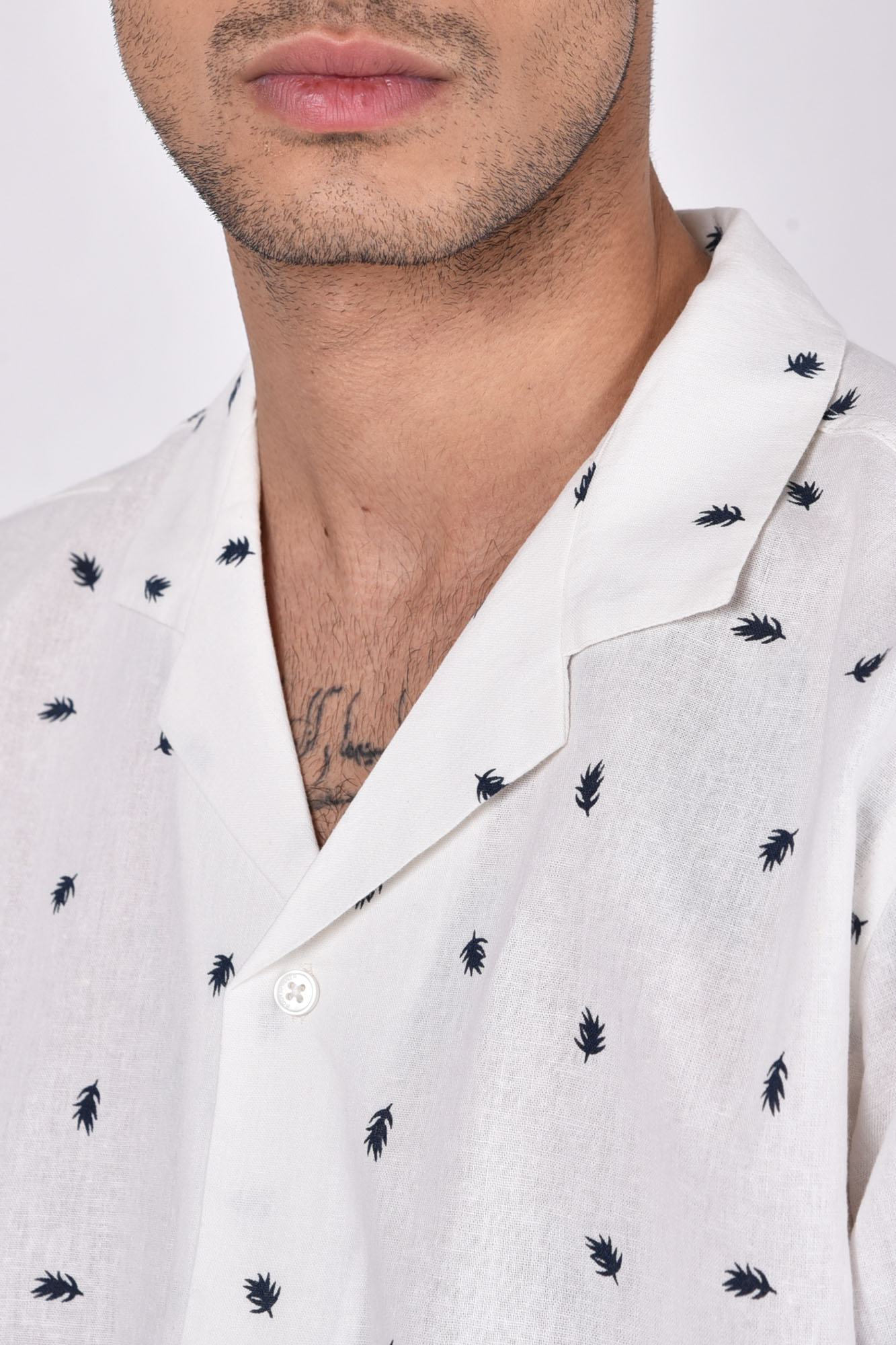 پیراهن آستین کوتاه چاپی