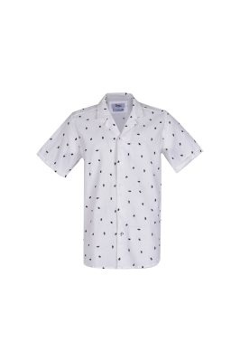 پیراهن آستین کوتاه چاپی