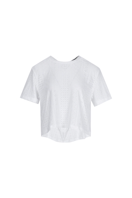 تیشرت آستین کوتاه پشت گره دار