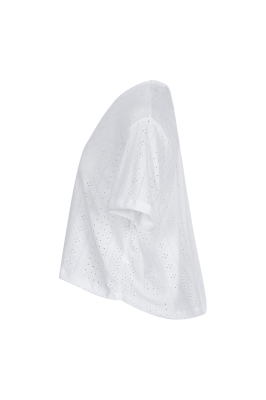 تیشرت آستین کوتاه پشت گره دار