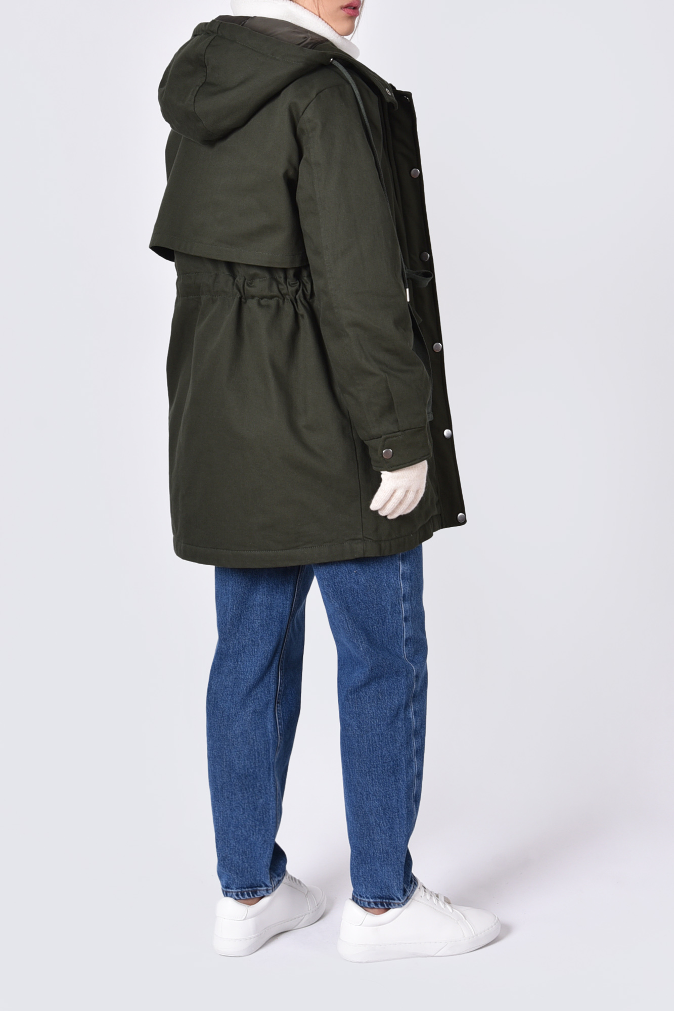 پارکا کتان ترکیبی با تدی