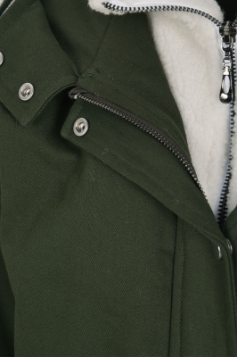 پارکا کتان ترکیبی با تدی