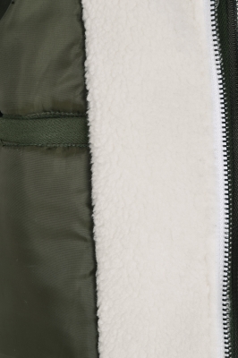 پارکا کتان ترکیبی با تدی