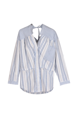 مانتو ترکیبی راه راه