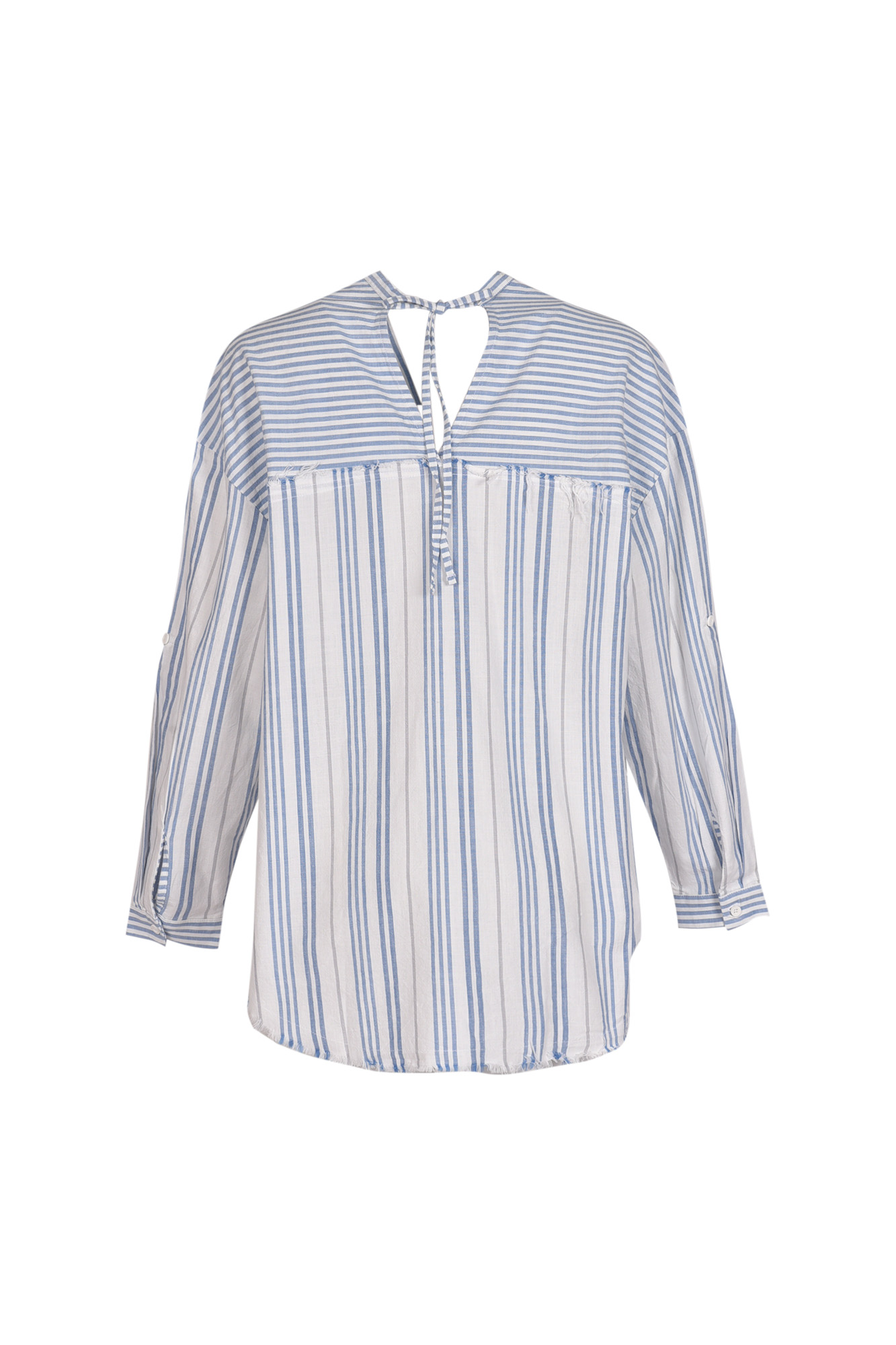 مانتو ترکیبی راه راه