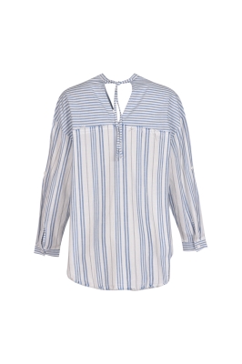 مانتو ترکیبی راه راه