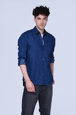 پیراهن آستین بلند ساده مردانه