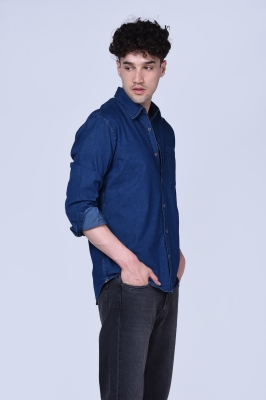 پیراهن آستین بلند ساده مردانه