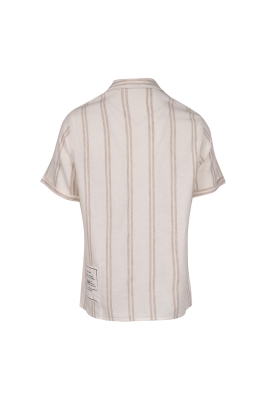 پیراهن آستین کوتاه راه راه