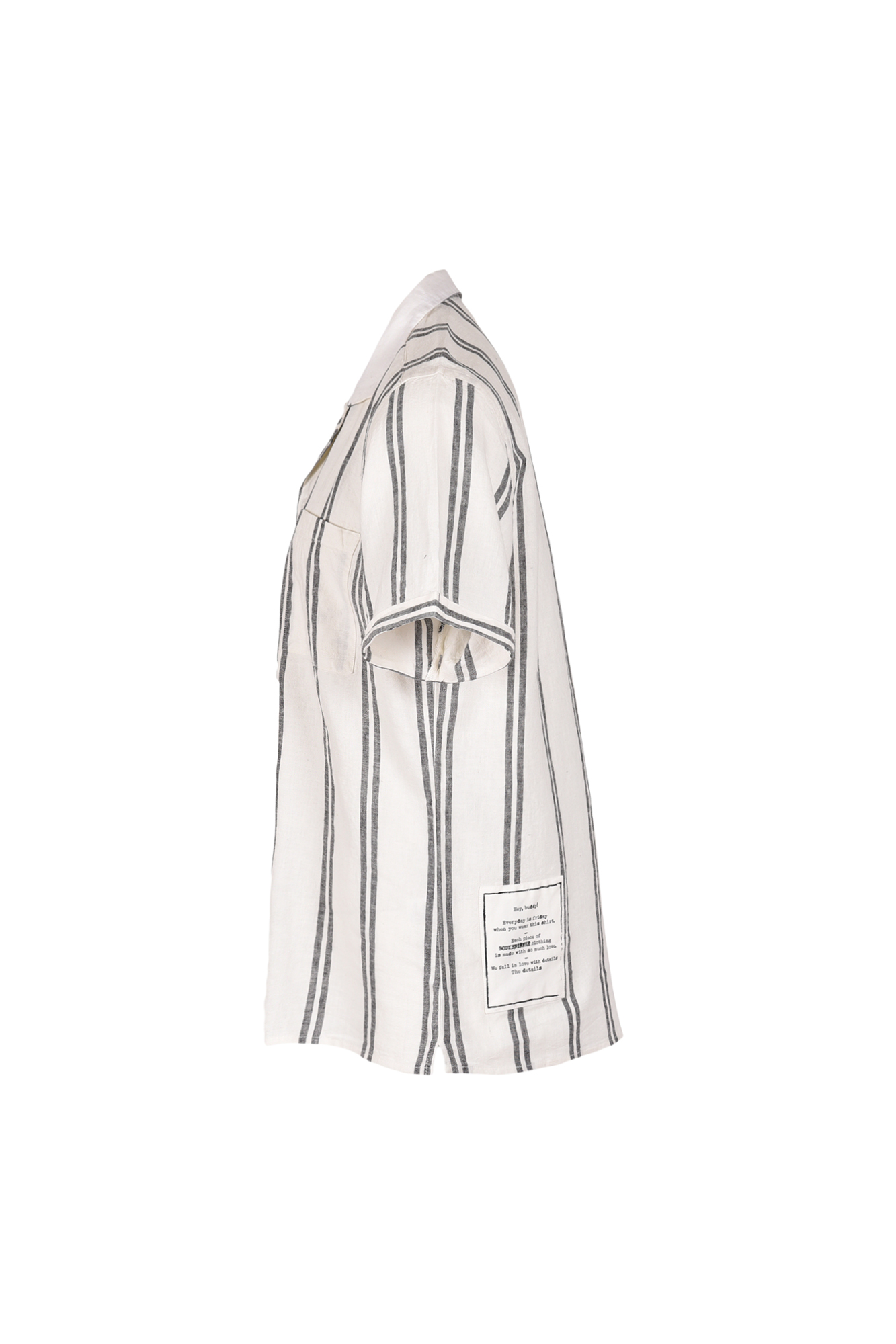 پیراهن آستین کوتاه راه راه